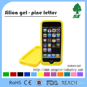 Colorful Silicone Cellphone Cover Mobile Phone Case 5/5s/6/6plus